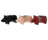 Maileg Wooden Pig Candle Holder - Small