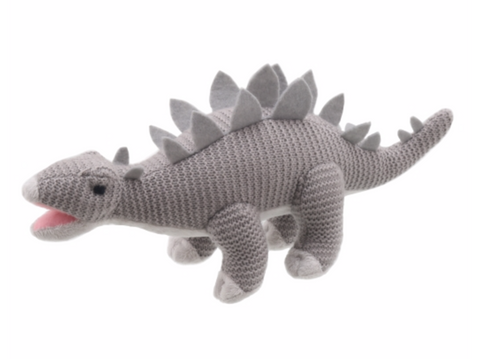 Wilberry Knitted stegosaurus dino