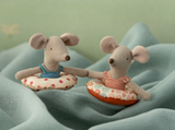 Maileg Beach Mouse - Little Sister (Red Ring) SS25