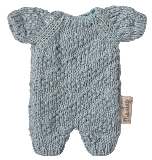 Maileg Rabbit Micro Knitted Suit (Blue) AW25