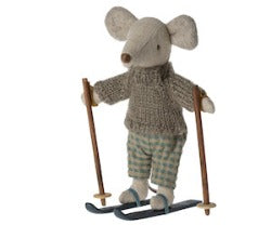 Maileg brother ski mouse