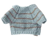 Maileg puppy sweater - dusty blue