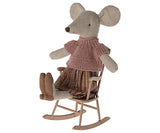 Maileg Rocking Chair - Mouse (Dark Powder) SS 24 *Preorder
