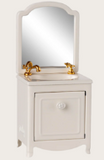 Maileg Sink dresser, Mouse - Off white