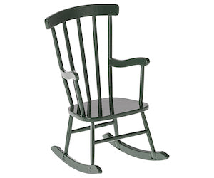 Maileg Rocking Chair - Mouse (Dark Green) SS 24 *Preorder