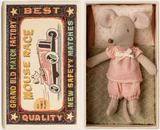 Little sister mouse in matchbox