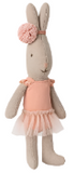 Maileg Rabbit Micro Ballet Suit and Skirt Pink SS25