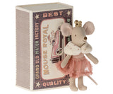 Maileg Princess Mouse Little Sister in Matchbox AW 23
