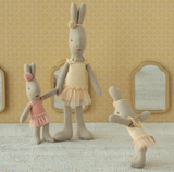 Maileg Rabbit Micro Ballet Suit and Skirt Pink SS25
