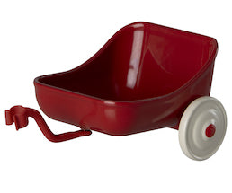 Maileg tricycle trailer red