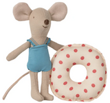 Maileg Beach Mouse - Little Sister (Red Ring) SS25