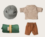 Maileg Hiker Mouse, Big brother - Thin Stripes SS25