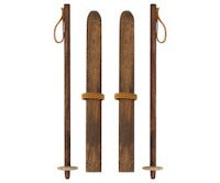 Maileg skis