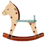 Maileg Spotty rocking horse