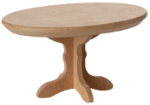 Oval coffee table, Mouse - Nature