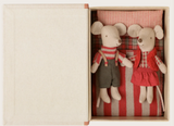 Maileg Christmas twin mice 