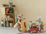 Maileg - Wagon Mouse (Red) FW 26 *Preorder
