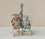 Maileg Winter Bunny Micro - Brown / Rose