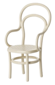 maileg Vintage chair, Mouse - Off white