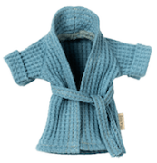 Maileg bathrobe blue