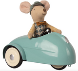Maileg Mouse Car and Garage (Blue)