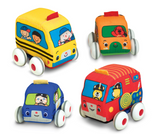 Melissa and Doug Pull back vehicles