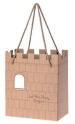 Maileg let the story begin castle bag pink
