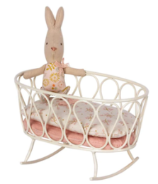 Maileg metal cradle rose