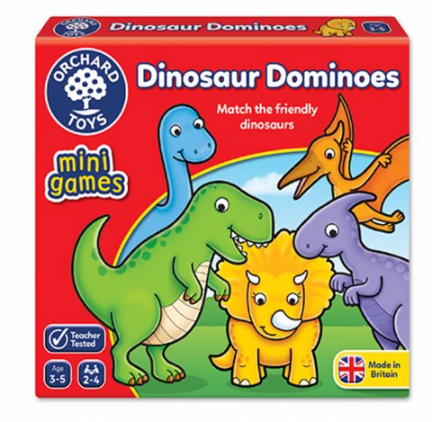 Orchard Toys Mini Game Dino dominos