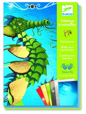 Djeco foil art Dragon