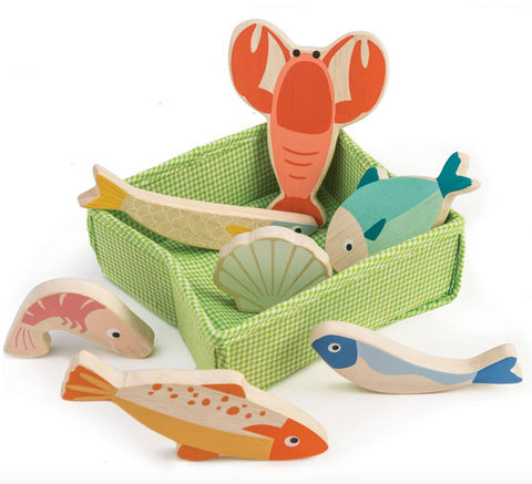 Tender Leaf Toys Fish Crate