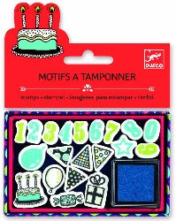 Djeco Stamper Set - Happy Birthday