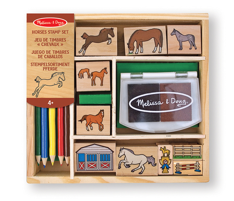 Melissa & Doug Wooden stamper - Horse