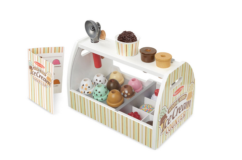 Melissa and Doug Ice Cream Counter