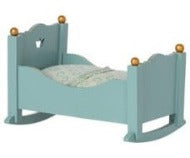 Maileg Wooden Cradle - Blue SS 22