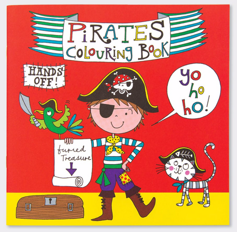 Rachel Ellen Pirate colouring book