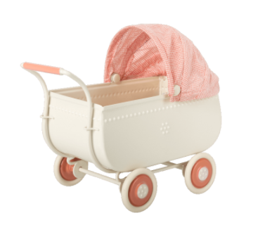 Maileg Pram (Micro) Pink SS 22