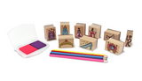 Melissa & Doug Wooden stamper - Princesses