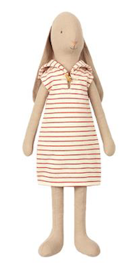 Maileg size 4 rabbit in sailor dress
