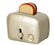Maileg Toaster & Bread (Silver)