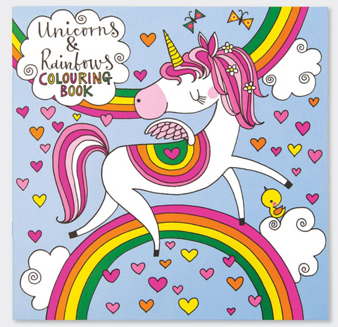 Rachel Ellen Unicorn colouring book