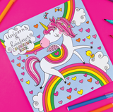 Rachel Ellen Unicorn colouring book