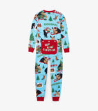 Little Blue House - Wild About Christmas Onesie