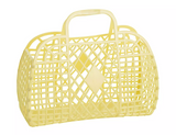 Sun jellies retro basket Small