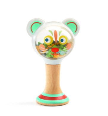 djeco maraki baby rattle