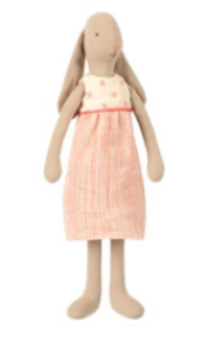 Maileg size 3 bunny off white dress
