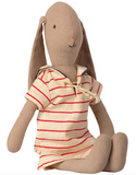 Maileg Bunny Size 2 In Striped Dress
