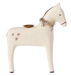 maielg horse candle holder 