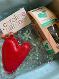 Caroline Gardiner Red Heart Keyring