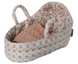 Maileg carry cot baby mouse